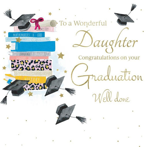 Picture of DAUGHTER GRADUATION CARD